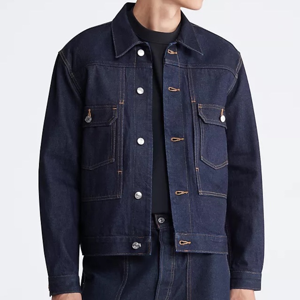 Calvin Klein Dark Blue Denim Jacket